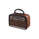 Müzik Kutusu Bluetooth Bağlantılı El Fenerli Nostaljik Tasarım Radyo