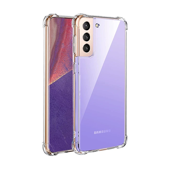 SM Galaxy S21 - S30 Anti-Drop Shockproof Darbe Emici Silikon Kılıf