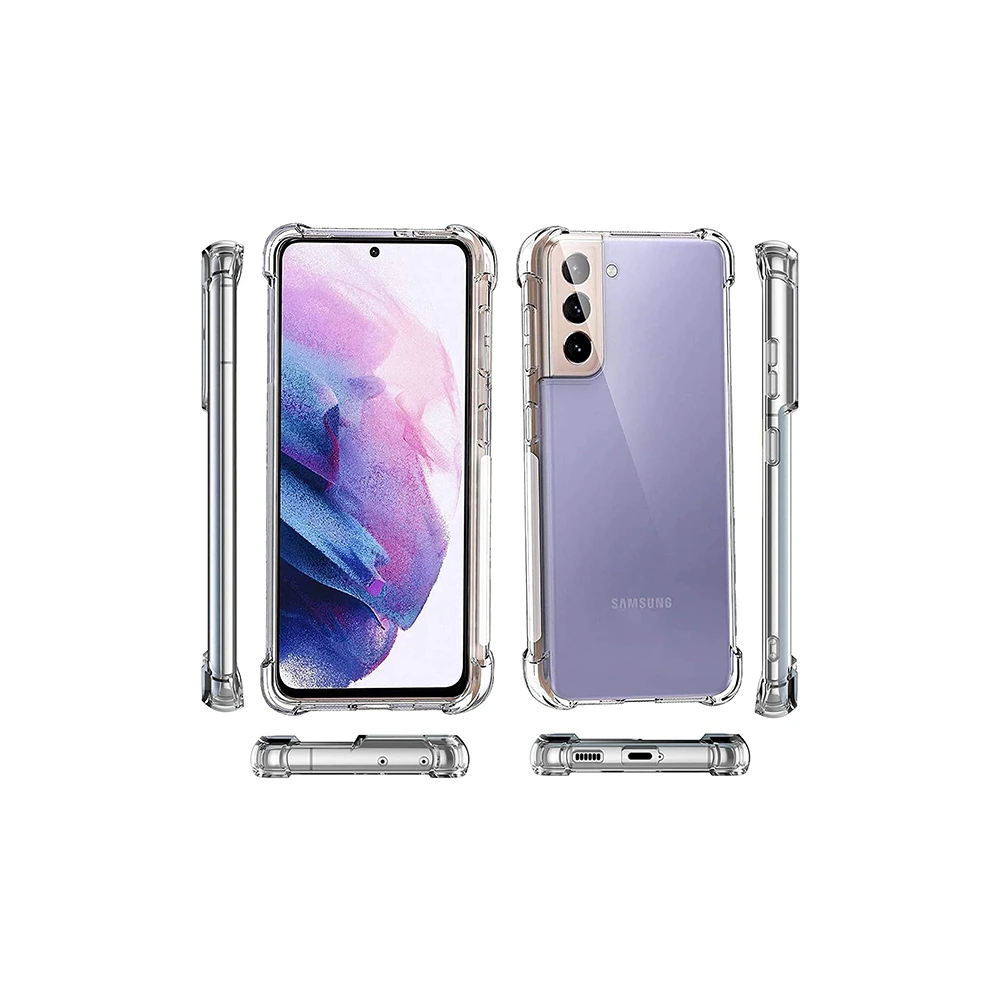 SM Galaxy S21 - S30 Anti-Drop Shockproof Darbe Emici Silikon Kılıf