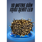 Led Işık Ağaç Süsleme Ampüllü Dekoratif Aydınlatma 10 Metre Gün Işığı