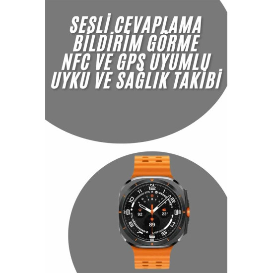 Tüm Telefonlara Uyumlu Akıllı Saat Uyku ve Sağlık Takibi Nabız Ölçer A