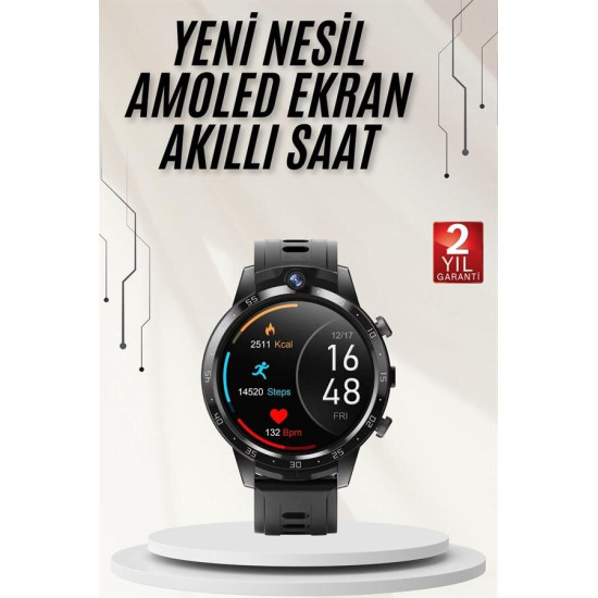 Bluetooth Kulaklıklı Akıllı Saat Seti Yüksek Ses Kalitesi ve 3D Ekran