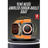 yeni nesil Akıllı Saat Android ve İOS Uyumlu 49 MM NFC Özelliği GPS Ta