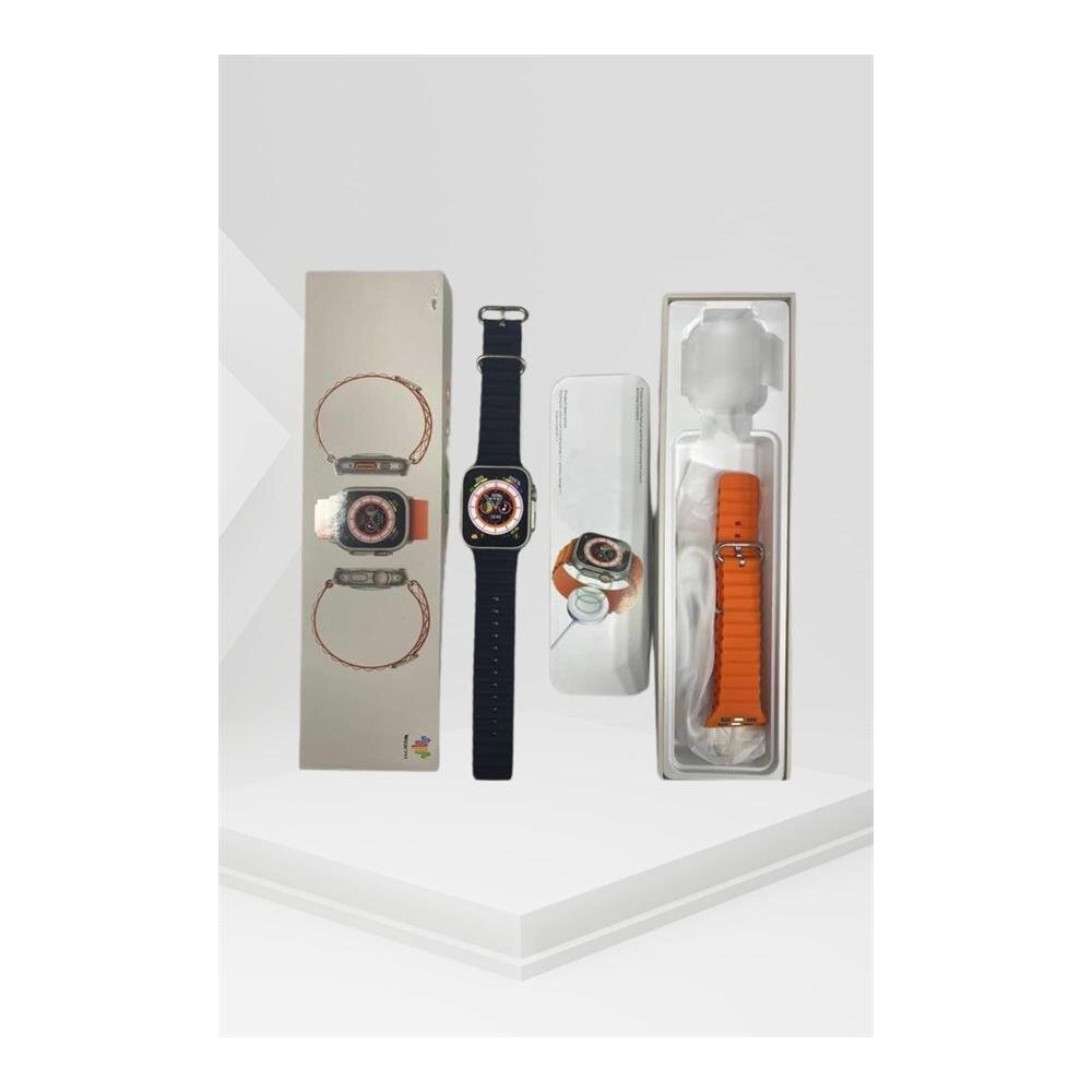 yeni nesil Akıllı Saat Android ve İOS Uyumlu 49 MM NFC Özelliği GPS Ta
