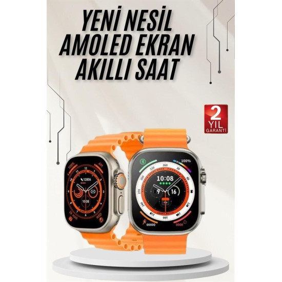 Akıllı Saat GPS Özelliği Bildirim Görme Adımsayar Sesli Görüşme Yapabi