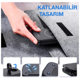 ALLY W66 15W 3 in1 Android + iPhone Taşınabilir Mini Kablosuz Hızlı Şa