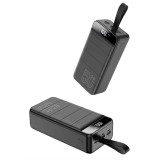 Taşınabilir Powerbank 50.000 mAh 4 Girişli Hızlı Şarj Led Göstergeli F