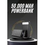 50.000 Mah Led Dijital Göstergeli USB Çıkışı Powerbank