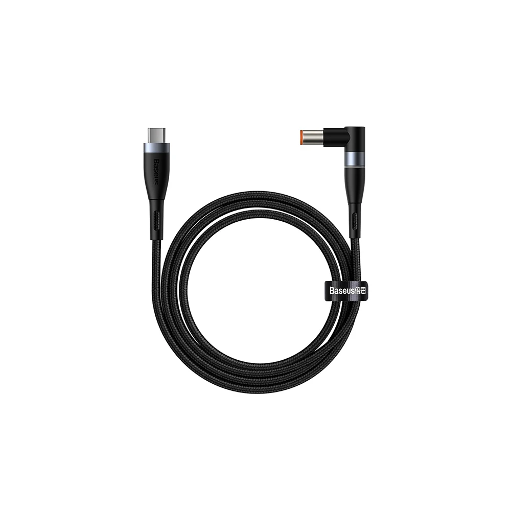 Baseus Zinc Manyetik Type-C to DC Round (79x55mm) Lenovo Laptop Şarj K