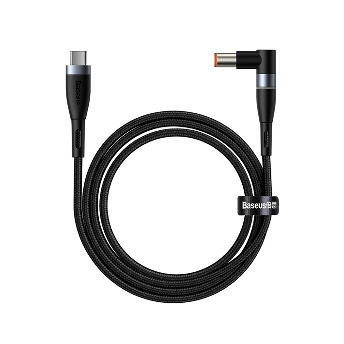 Baseus Zinc Manyetik Type-C to DC Round (79x55mm) Lenovo Laptop Şarj K