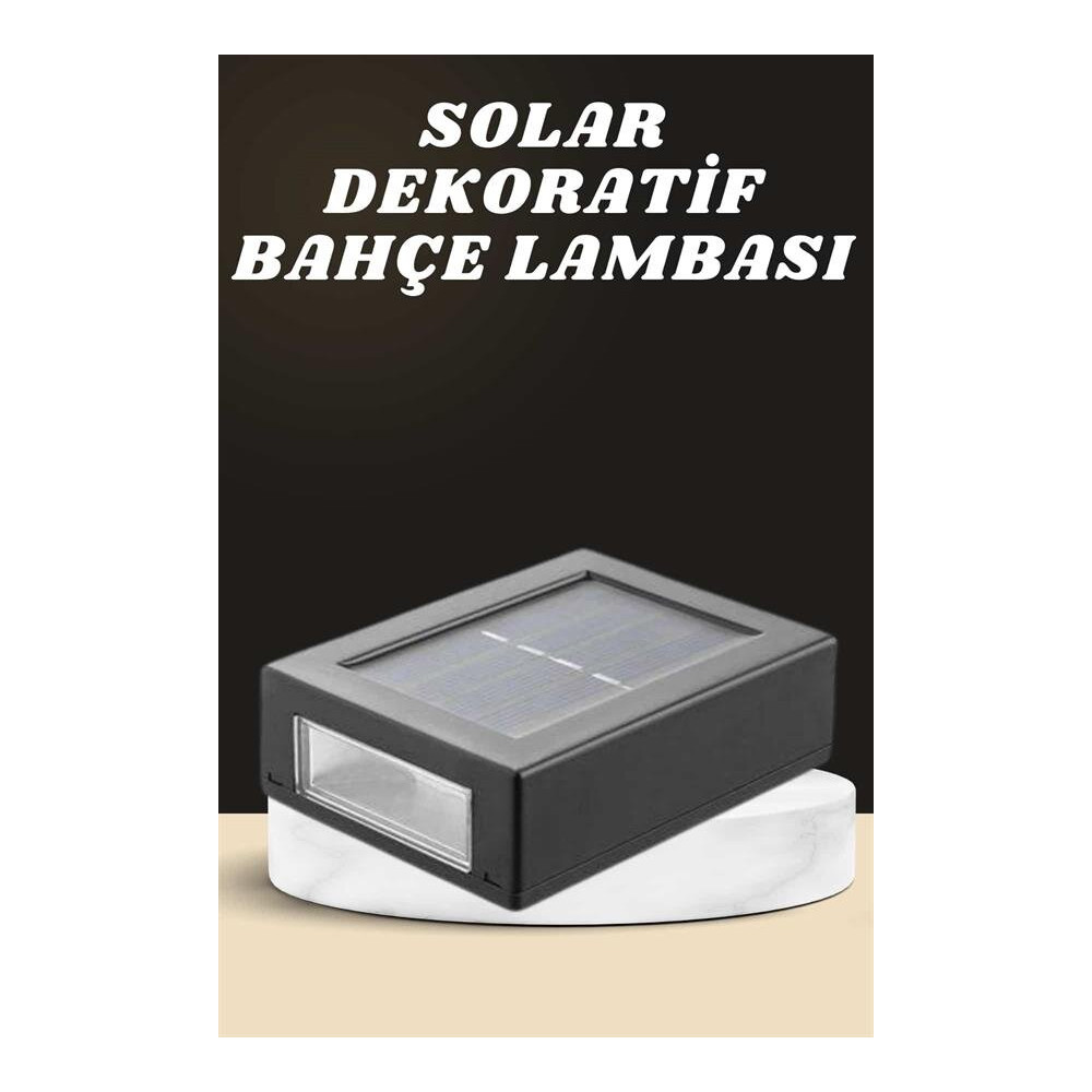 Yeni Model Solar Çift Taraflı Duvar Lambası Dekoratif Duvar Lambası