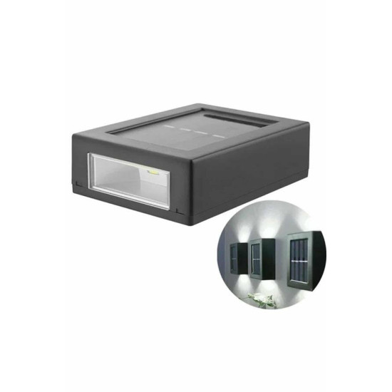 Yeni Model Solar Çift Taraflı Duvar Lambası Dekoratif Duvar Lambası