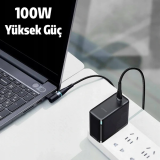 Baseus Zinc Manyetik Type-C to DC Square Portu Lenovo Laptop Şarj Kabl