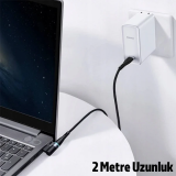 Baseus Zinc Manyetik Type-C to DC Square Portu Lenovo Laptop Şarj Kabl