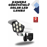 Kamera Görünümlü Led Lamba Dönebilen Bahçe Aydınlatması Duvar Lambası