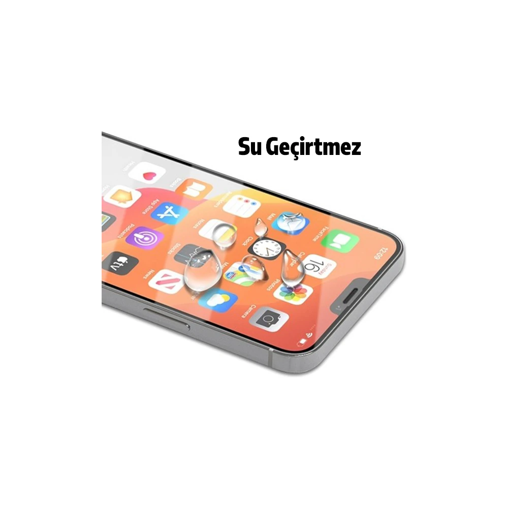 BEST iPhone 12 Pro Max 6.7 9H 3D Tempered Full Cam Ekran Koruyucu