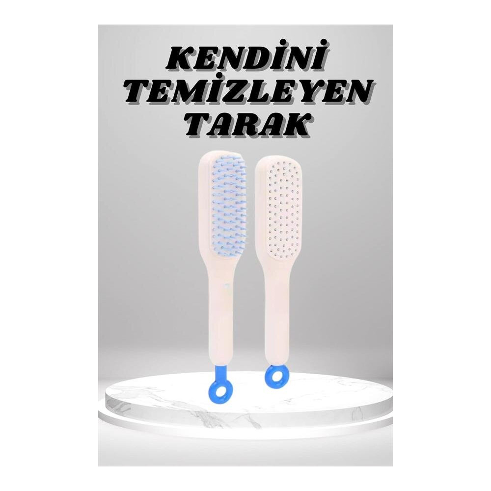 Silikon Yumuşak Sıkı Dişli Sihirli Geri Çekilebilir Tarak Kendini Temi
