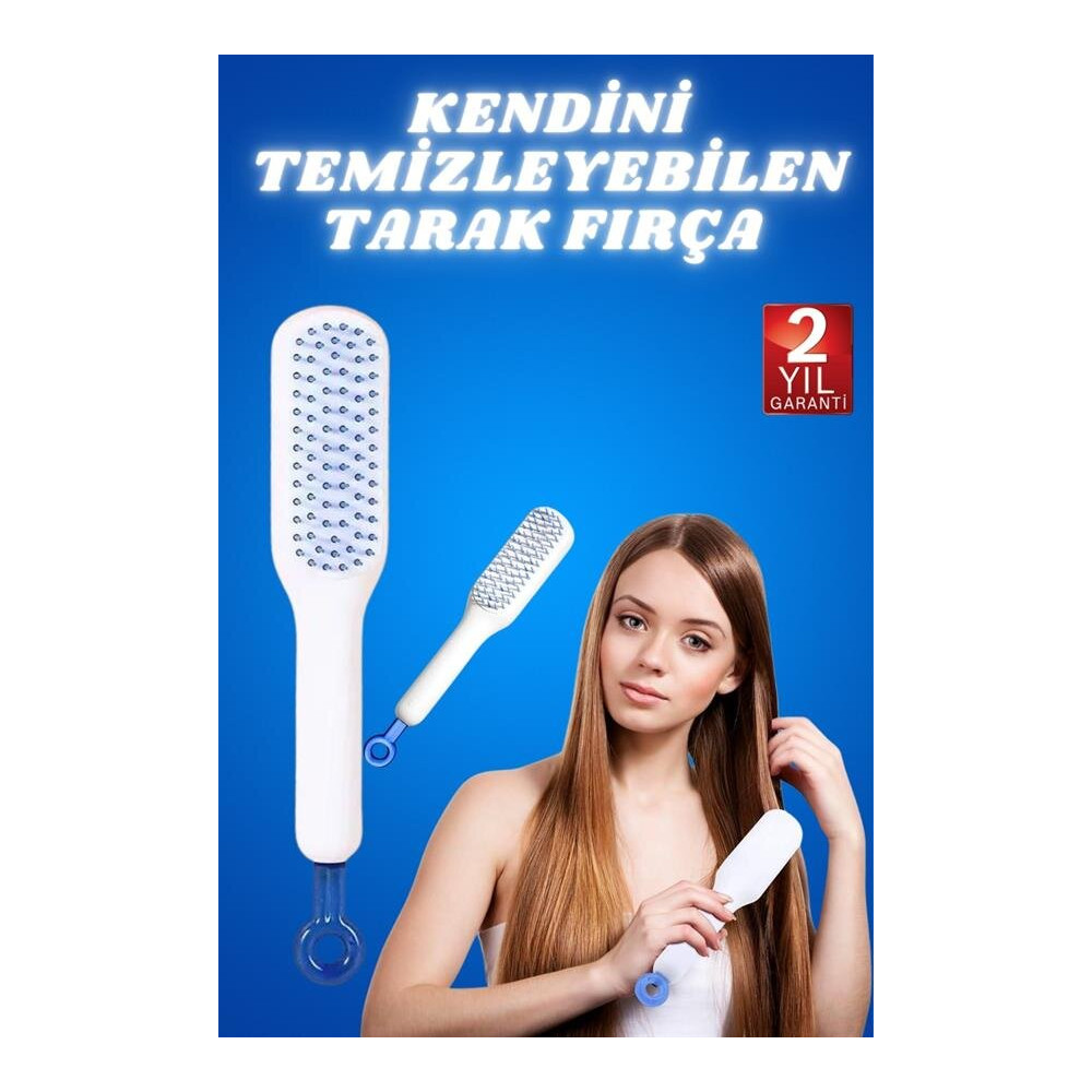 Kendini Temizleyen Tarak Fırça Geri Çekilebilir Evcil Hayvana Uygun Sı