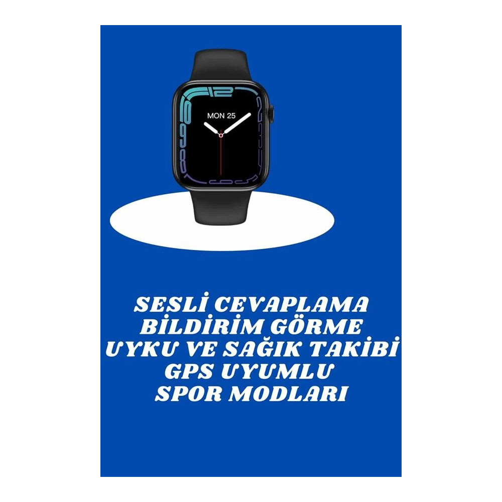 Akıllı Saat Nabız Ölçebilen Adımsayar Kalori Hesaplama Tema Değiştirme