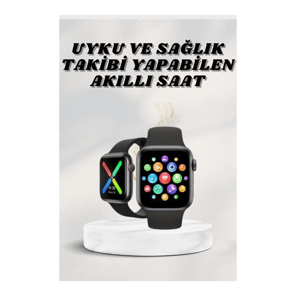 Akıllı Saat Wireless Şarj Yüksek Çözünürlüklü Müzik Dinleme Sesli Ceva