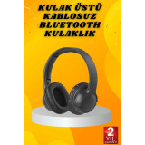 Kulak Üstü Bluetooth Kulaklık Ayarlanabiilir Uzun Pil Ömrü Kablosuz 5.