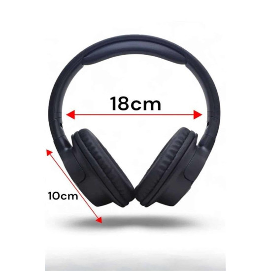 Kulak Üstü Bluetooth Kulaklık Ayarlanabiilir Uzun Pil Ömrü Kablosuz 5.