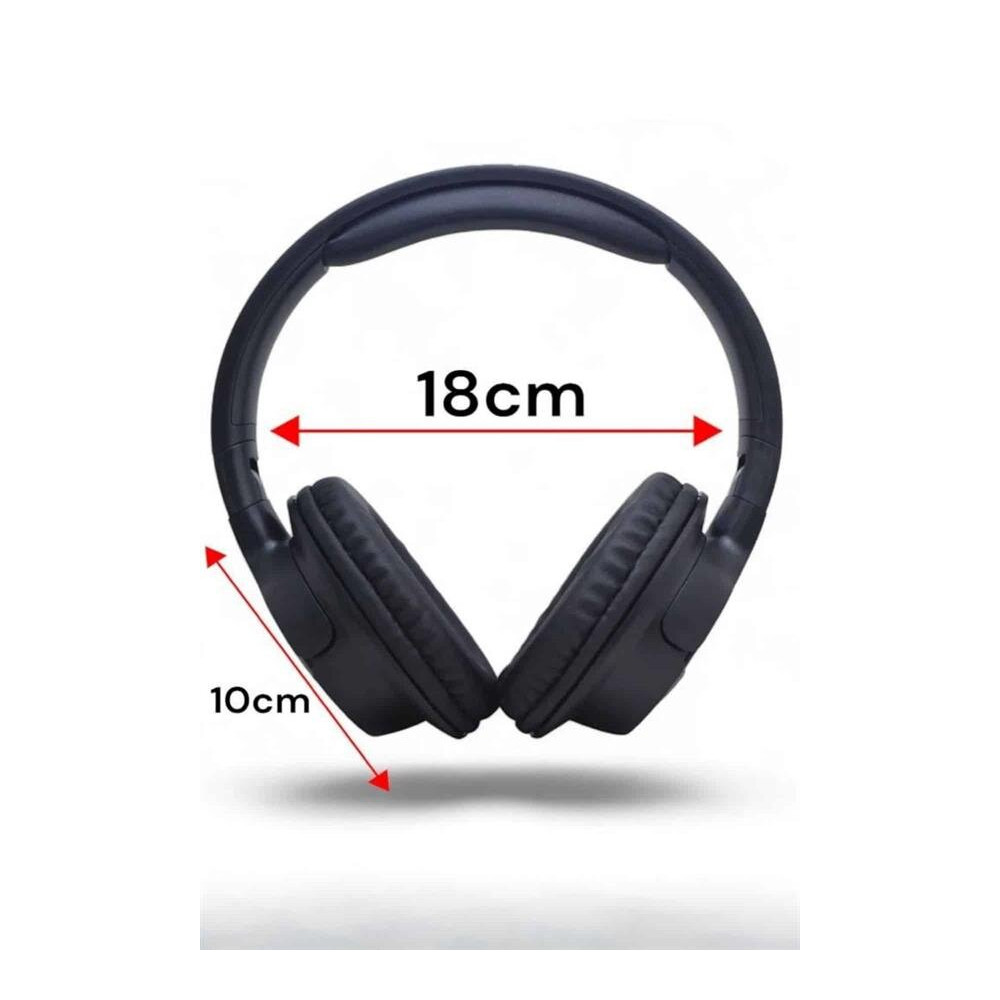 Kulak Üstü Bluetooth Kulaklık Ayarlanabiilir Uzun Pil Ömrü Kablosuz 5.