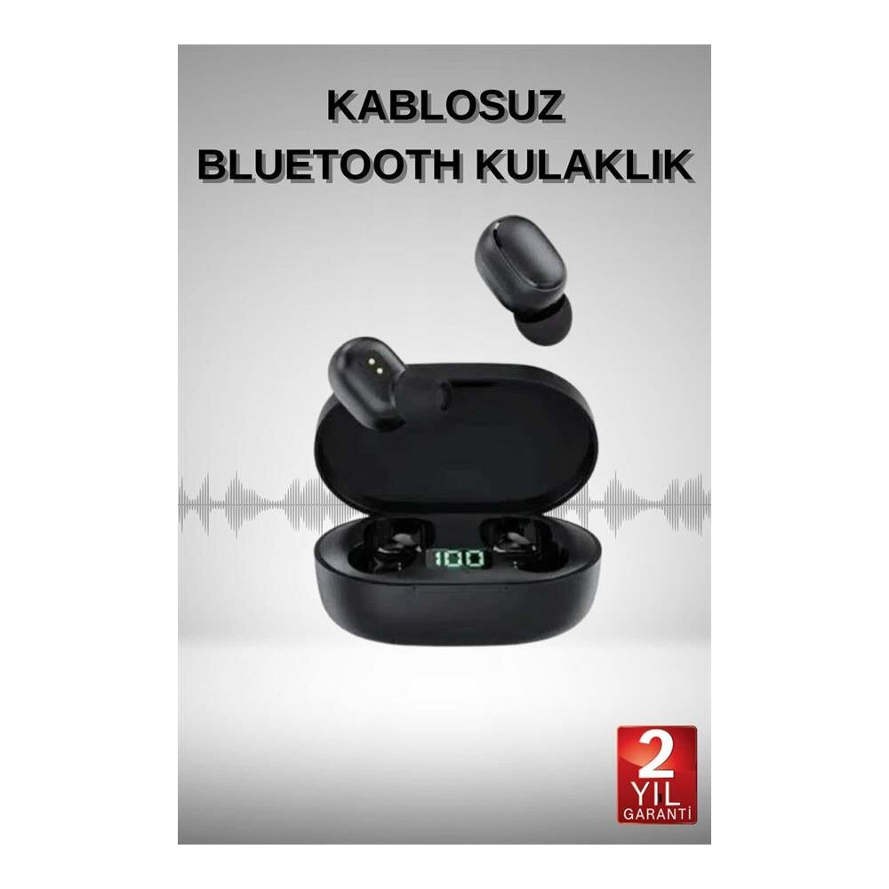Bluetooth Kulaklık Dijital Göstergeli Yüksek Ses Kaliteli Uzun Pil Ömr