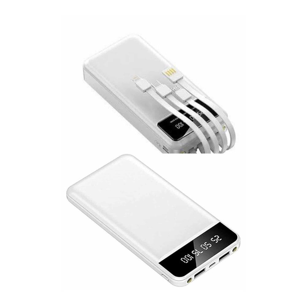 Powerbank Şarj Cihazı 4 Çıkışlı 20.000 MAH Powerbank Kompakt Yüksek Ka
