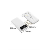 Powerbank Şarj Cihazı 4 Çıkışlı 20.000 MAH Powerbank Taşınabilir Çoklu