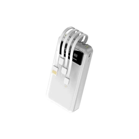 4 Çıkışlı 20.000 MAH Powerbank Taşınabilir Çoklu Giriş