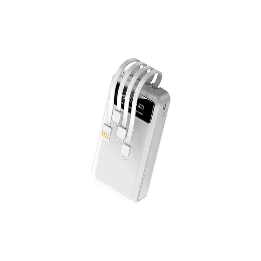 4 Çıkışlı 20.000 MAH Powerbank Taşınabilir Çoklu Giriş
