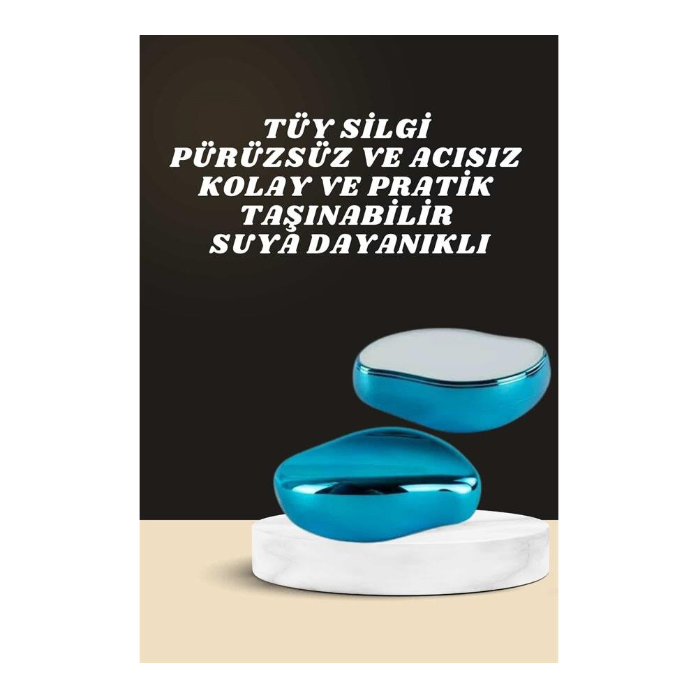 Crystal Eraser Epilasyon Aleti ve Titreşimli Yüz Temizleme Masaj Aleti