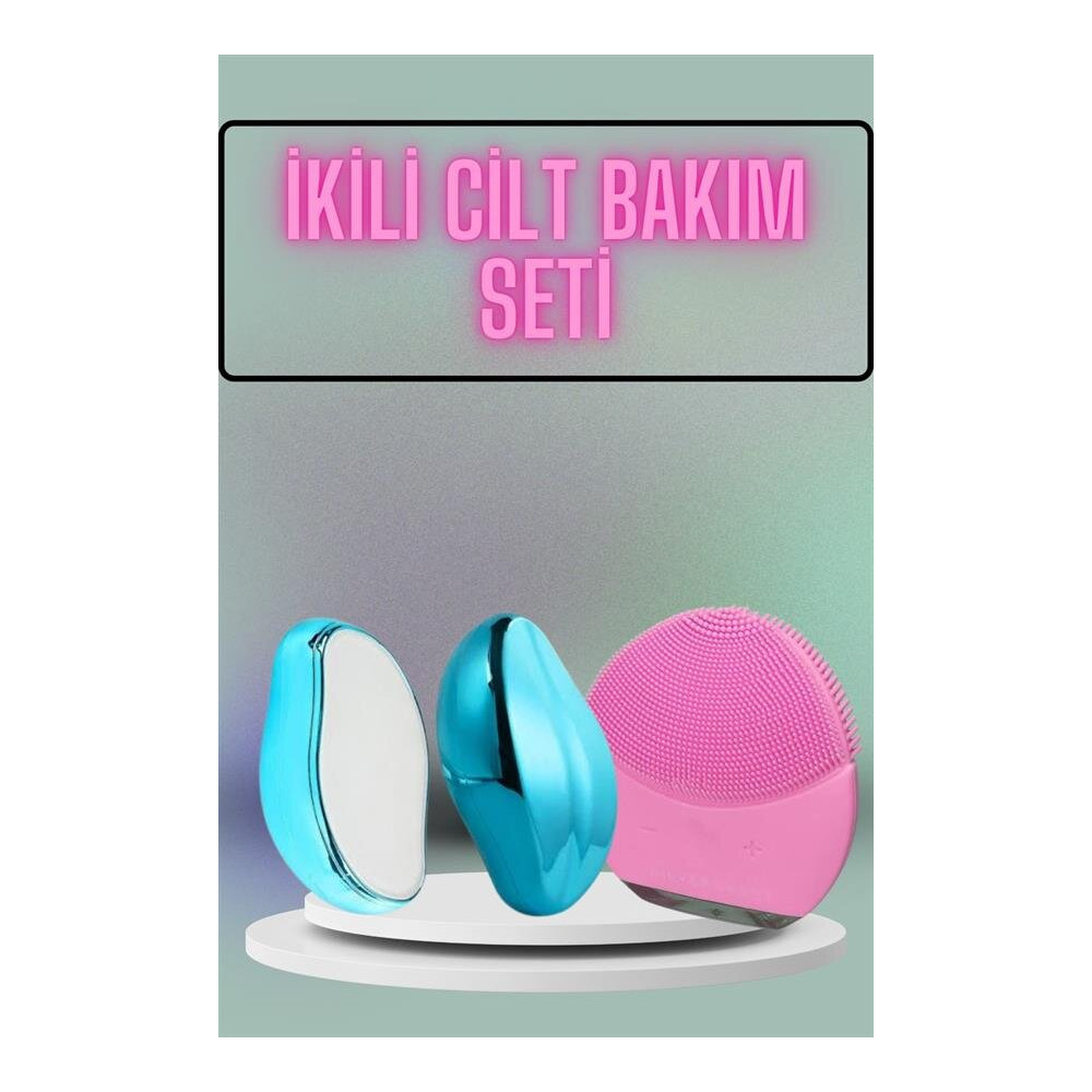 Crystal Eraser Epilasyon Aleti ve Titreşimli Yüz Temizleme Masaj Aleti