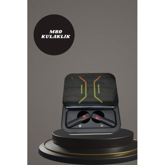 Powerbank Kulaklık ve 7 Kordonlu Akıllı Saat Çoklu Şarj Girişi Bluetoo