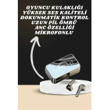 Aynalı Bluetooth Kulaklık ve 7 Kordonlu Akıllı Saat Dijital Göstergeli