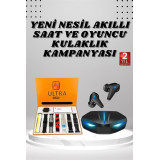Akıllı Saat Aksesuar Seti Değiştirilebilir Kordon ve Şarj Aparatı
