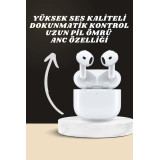 7 Kordonlu Akıllı Saat Ve 3.Nesil Kulaklık Dokunmatik Ekran Sesli Görü