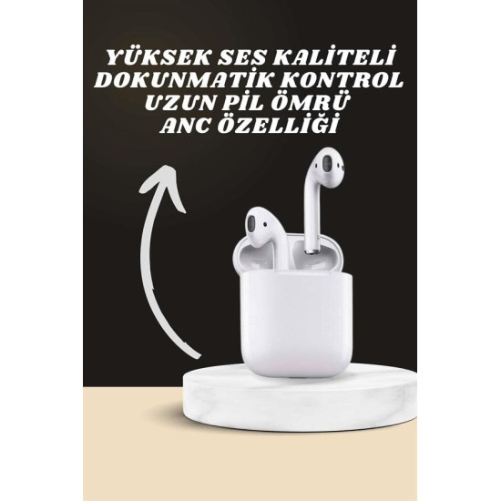 7 Kordonlu Akıllı Saat Ve 2.Nesil Kulaklık Yüksek Ses Kaliteli Uzun Pi