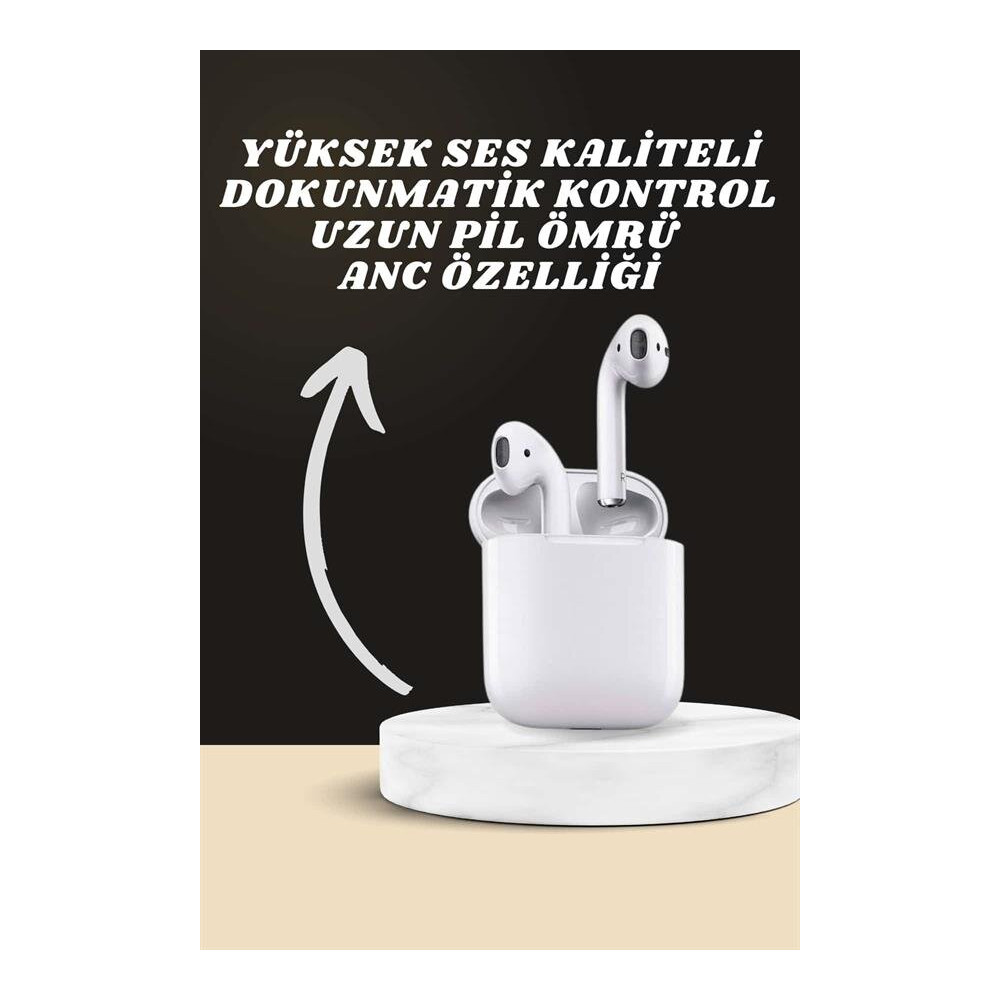 7 Kordonlu Akıllı Saat Ve 2.Nesil Kulaklık Yüksek Ses Kaliteli Uzun Pi