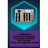 7 Kordonlu Akıllı Saat Ve Yeni Nesil Kulaklık Dokunmatik Ekran Android