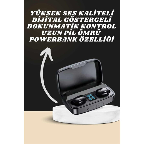 Yeni Nesil Akıllı Saat ve Bluetooth Kulaklık Kampanyası Dokunmatik Kar