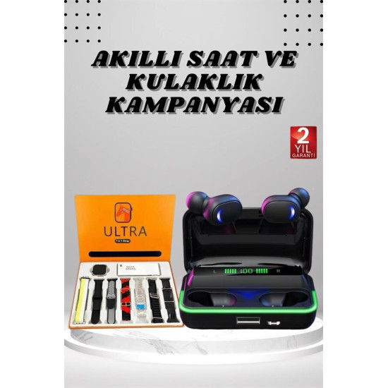 Yeni Nesil Akıllı Saat ve Bluetooth Kulaklık Kampanyası Android Ve İOS