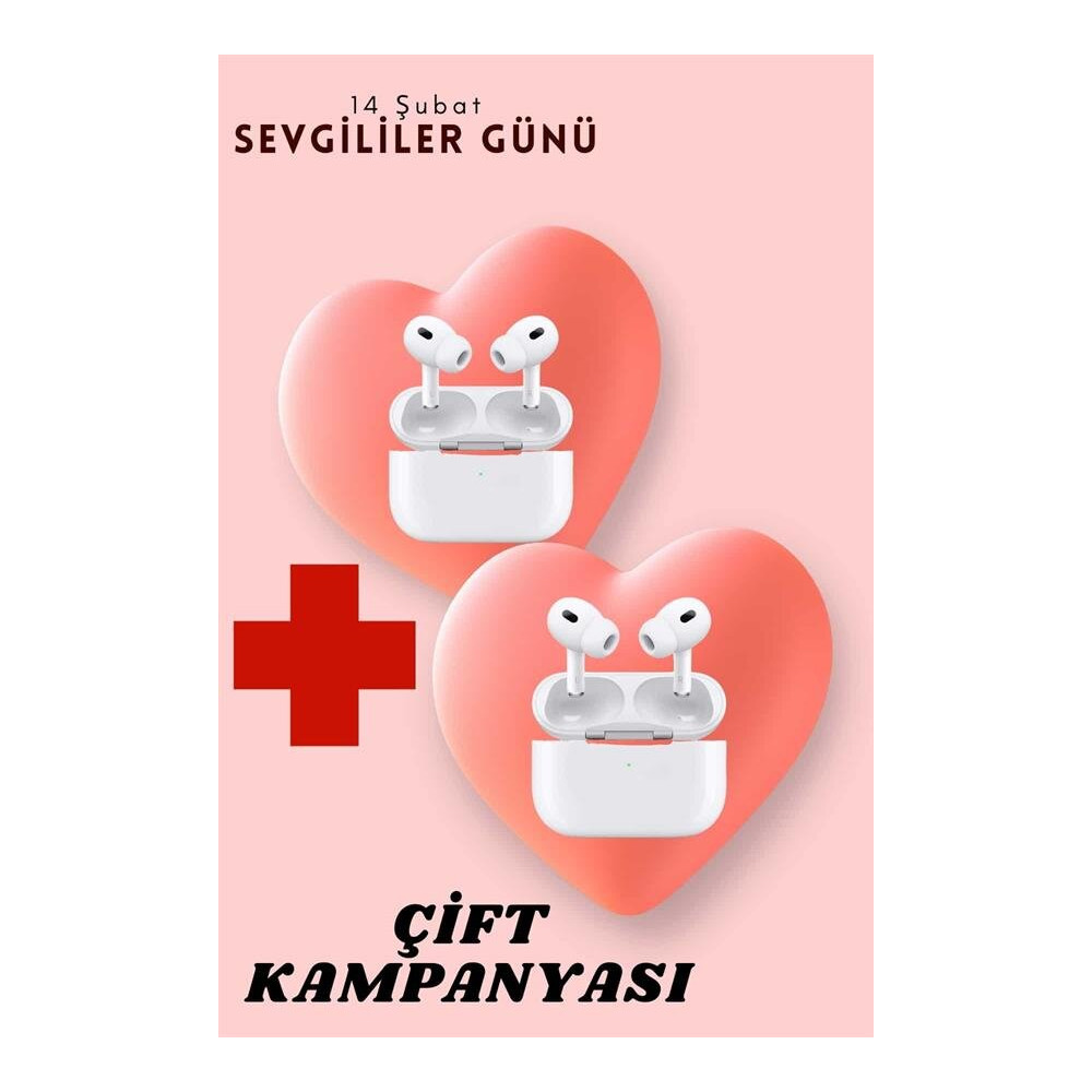 Sevgiliye Hediye Çift Kulaklığı Yeni Nesil Pro Kulaklık Sevgililer Gün