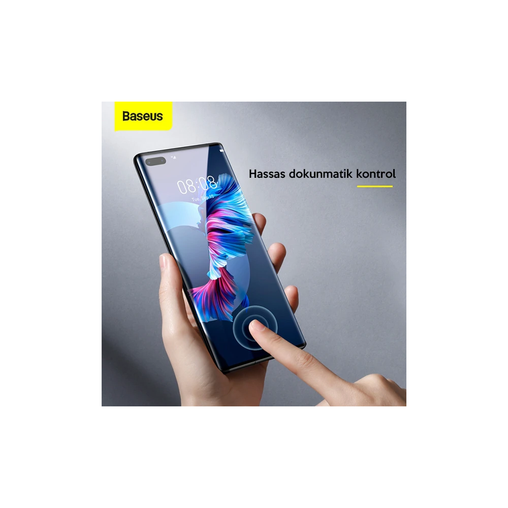 Baseus Huawei Mate40 Pro/Pro+/RS Porsche Design Full 0.25mm Kırılmaz C
