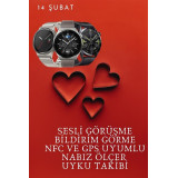 Sevgiliye Özel Yeni Nesil Akıllı Saat Çiftlere Özel Kampanya Çift Saat