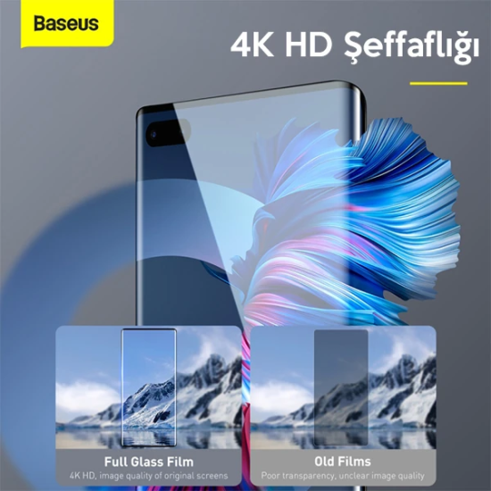 Baseus Huawei Mate40 Pro/Pro+/RS Porsche Design Full 0.25mm Kırılmaz C