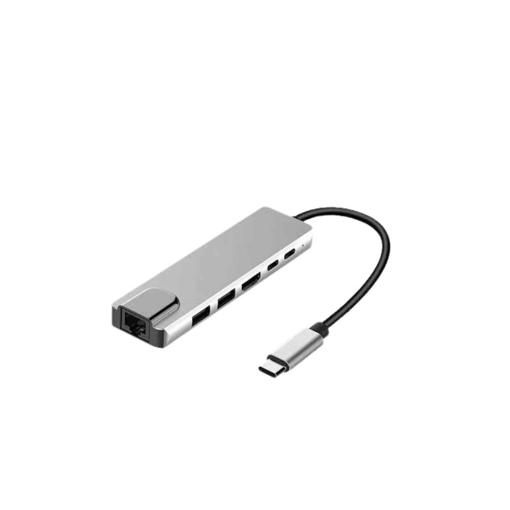 Macbook Pro/air Uyumlu USB Type-C 8 In 1 Hub Dönüştürücü Çevirici Çokl