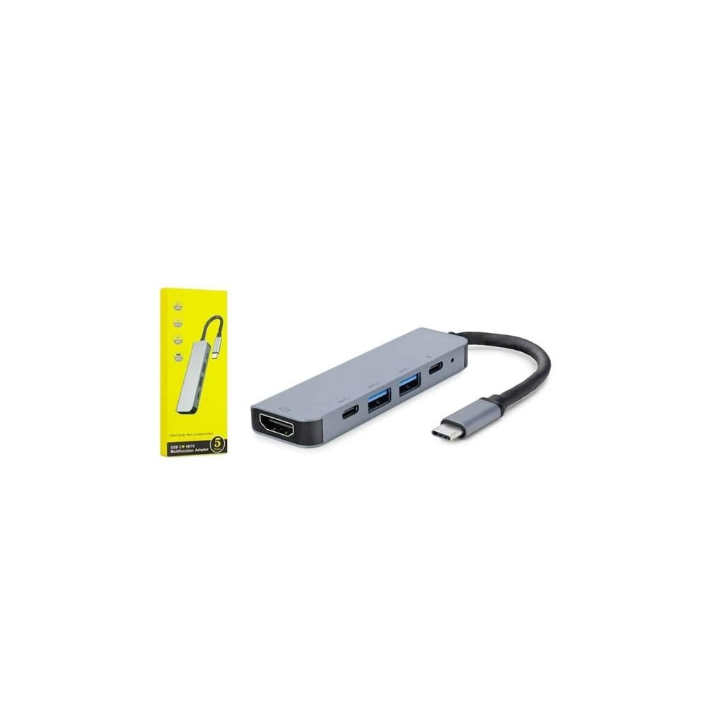 Macbook Pro/air Uyumlu USB Type-C 8 In 1 Hub Dönüştürücü Çevirici Çokl