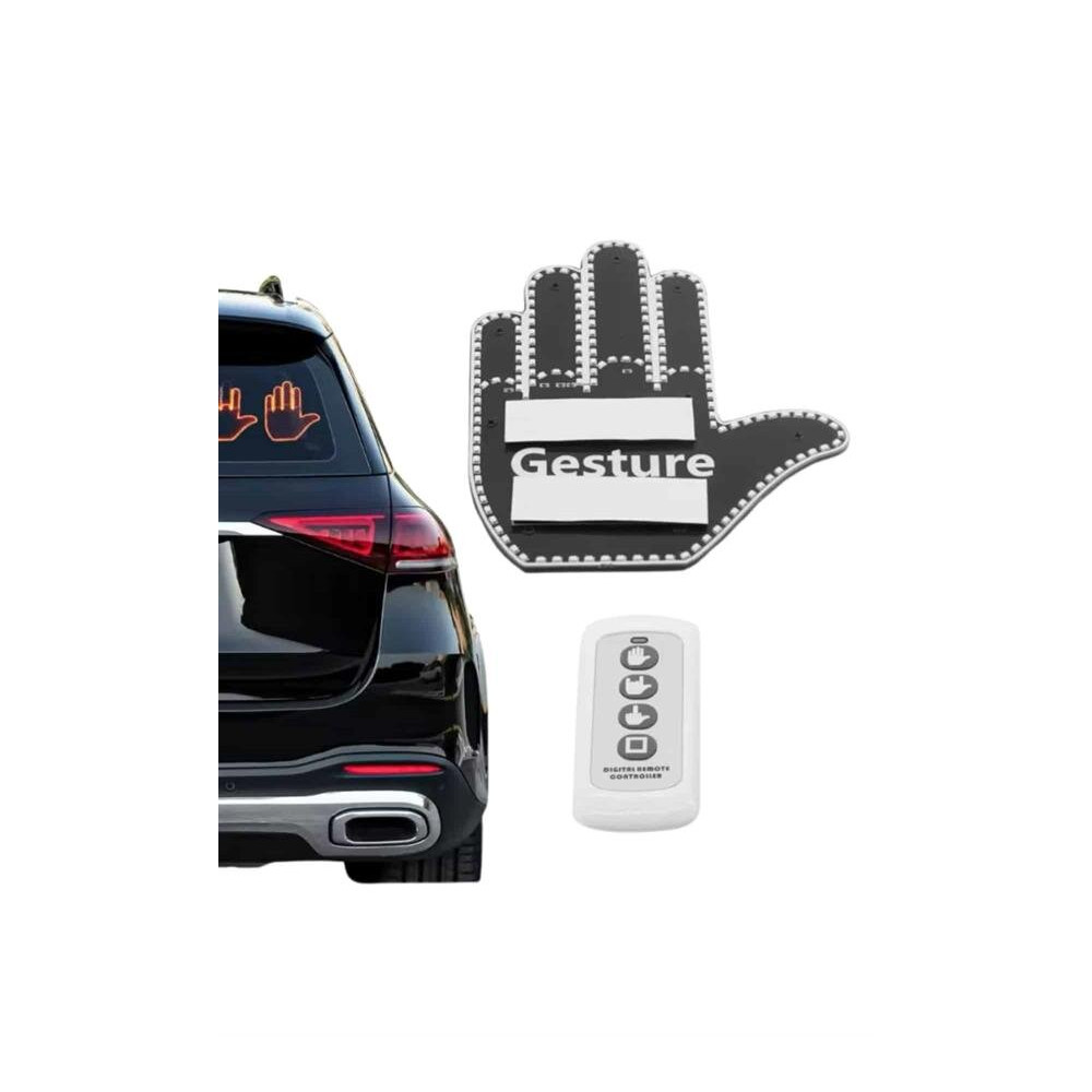 176 LED Amber Renkli El Hareketiyle Kontrol Edilen Motosiklet Dönüş Si